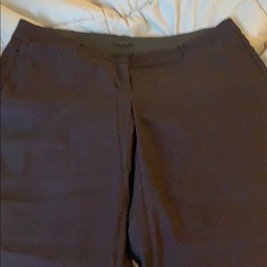 Lane Bryant Black/Purple Pants Size 22